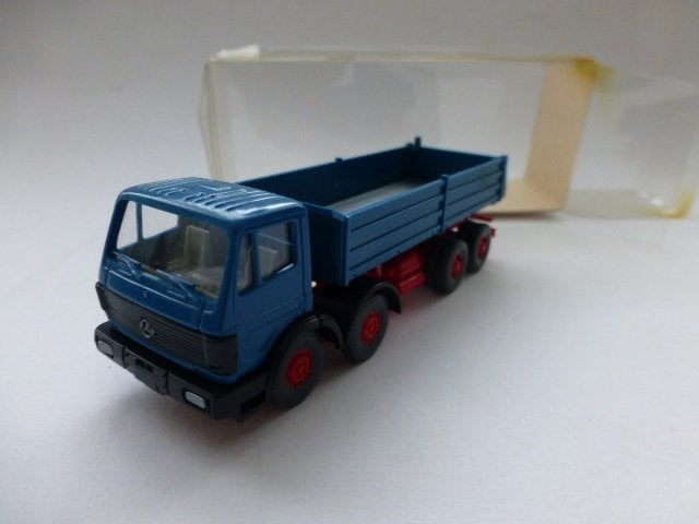 Wiking 67422 Mercedes Kipper blauw, Hobby en Vrije tijd, Modelauto's | 1:87, Ophalen of Verzenden, Nieuw, Bus of Vrachtwagen, Wiking