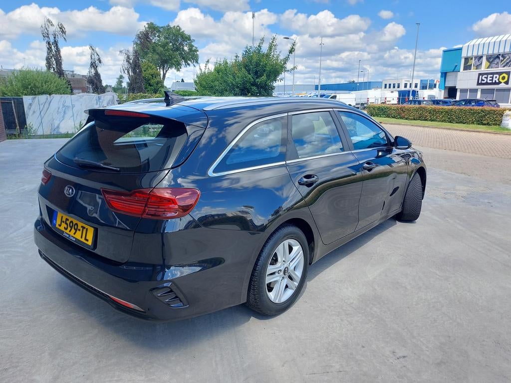 Kia Ceed Sportswagon 1.0 T-GDi DynamicLine AIRCO/ECC/NAV/CAM, Voorwielaandrijving, Stof, Gebruikt, Zwart