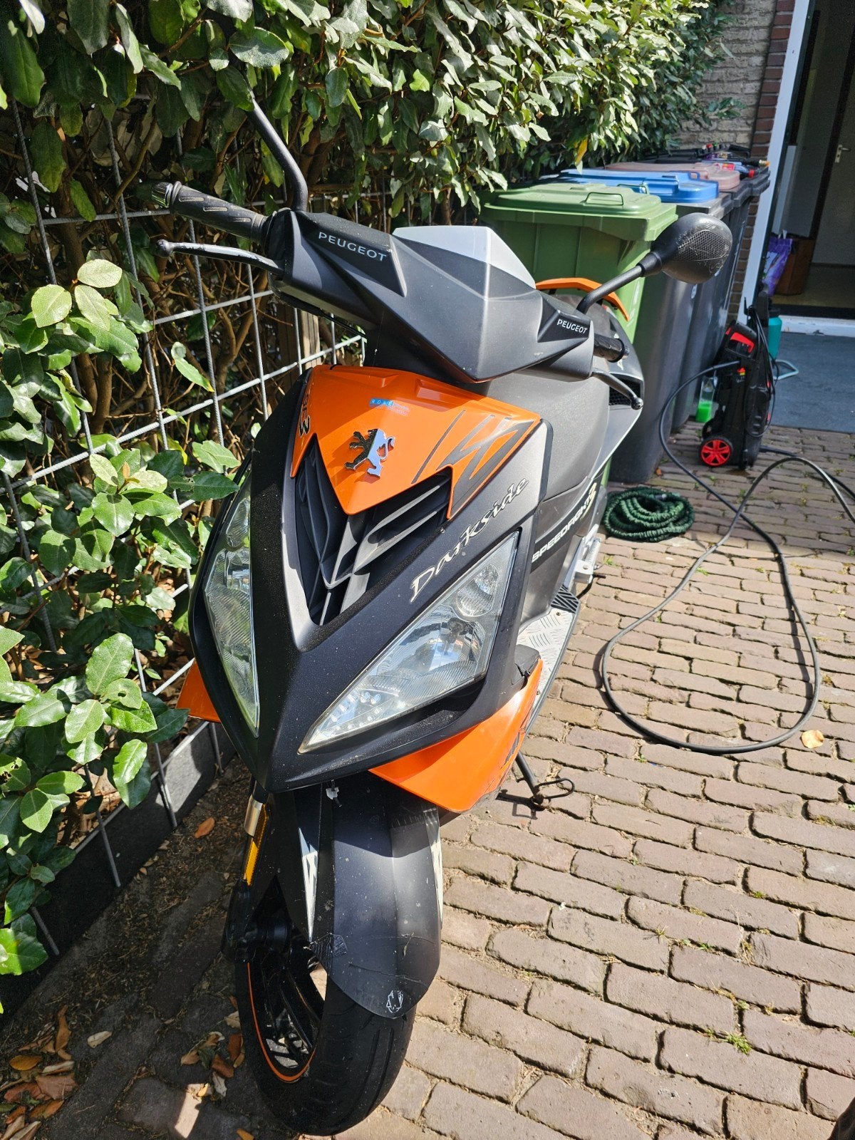 Peugeot Speedfight Darkside Limited Edition 2 Takt, Fietsen en Brommers, Brommers | Peugeot, Ophalen, Gebruikt, Maximaal 45 km/u