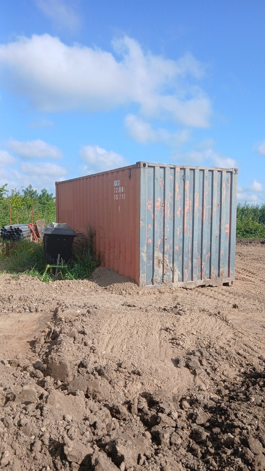 Robuuste 20ft zeecontainer - Ideaal voor opslag, Ophalen of Verzenden