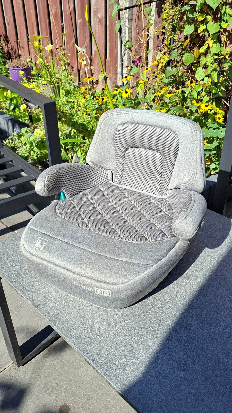 FreeON Cosmo Plus i-Size Kinderzitverhoger met ISOFIX, Overige merken, Autogordel of Isofix, 22 t/m 36 kg, Afneembare rugleuning
