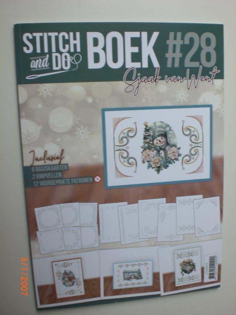Stitch and Do Boek # 28 Sjaak van Went, Hobby en Vrije tijd, Ophalen of Verzenden, Zo goed als nieuw, Kerst, Overige typen