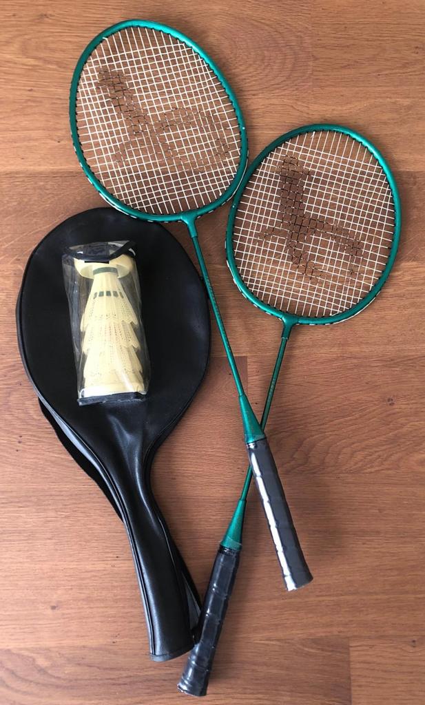 Badmintonset, Sport en Fitness, Badminton, Ophalen, Gebruikt, Racket(s)
