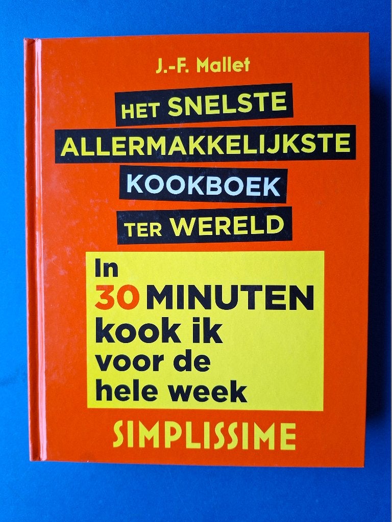 Het snelste allermakkelijkste kookboek ter wereld, Verzenden, Zo goed als nieuw
