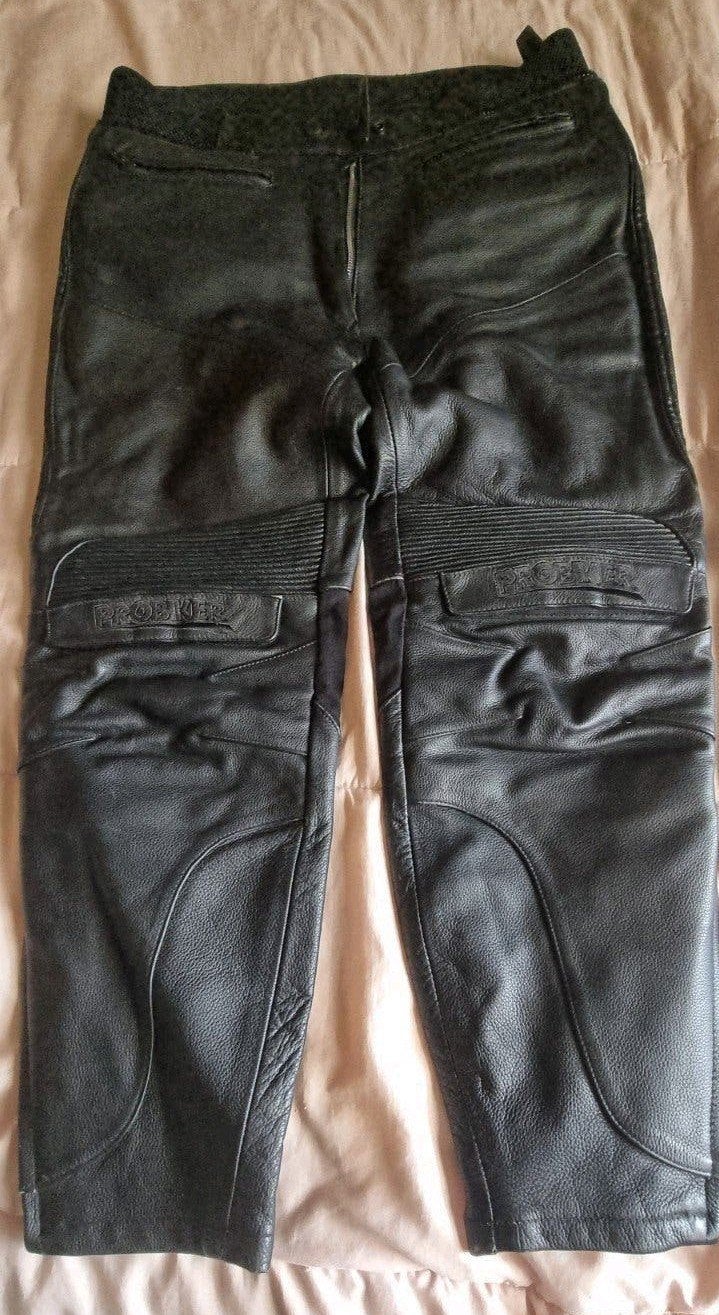 Nette leren motorbroek Probiker (Proof) - Taille 50/51cm, Broek | leer, Dames, Ophalen of Verzenden, Proof