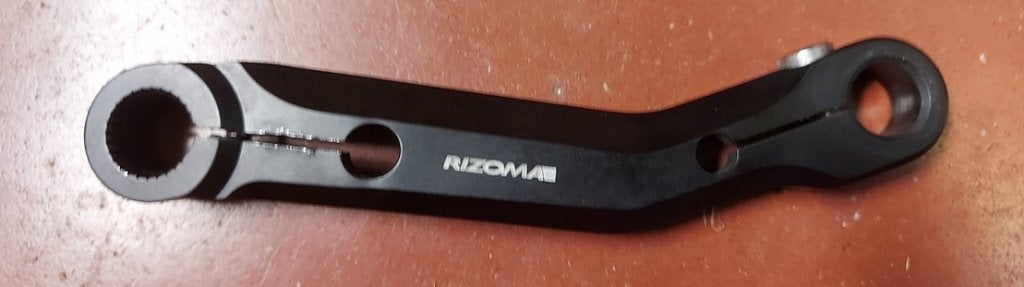 Schakelpedaal Rizoma, Ophalen, Gebruikt
