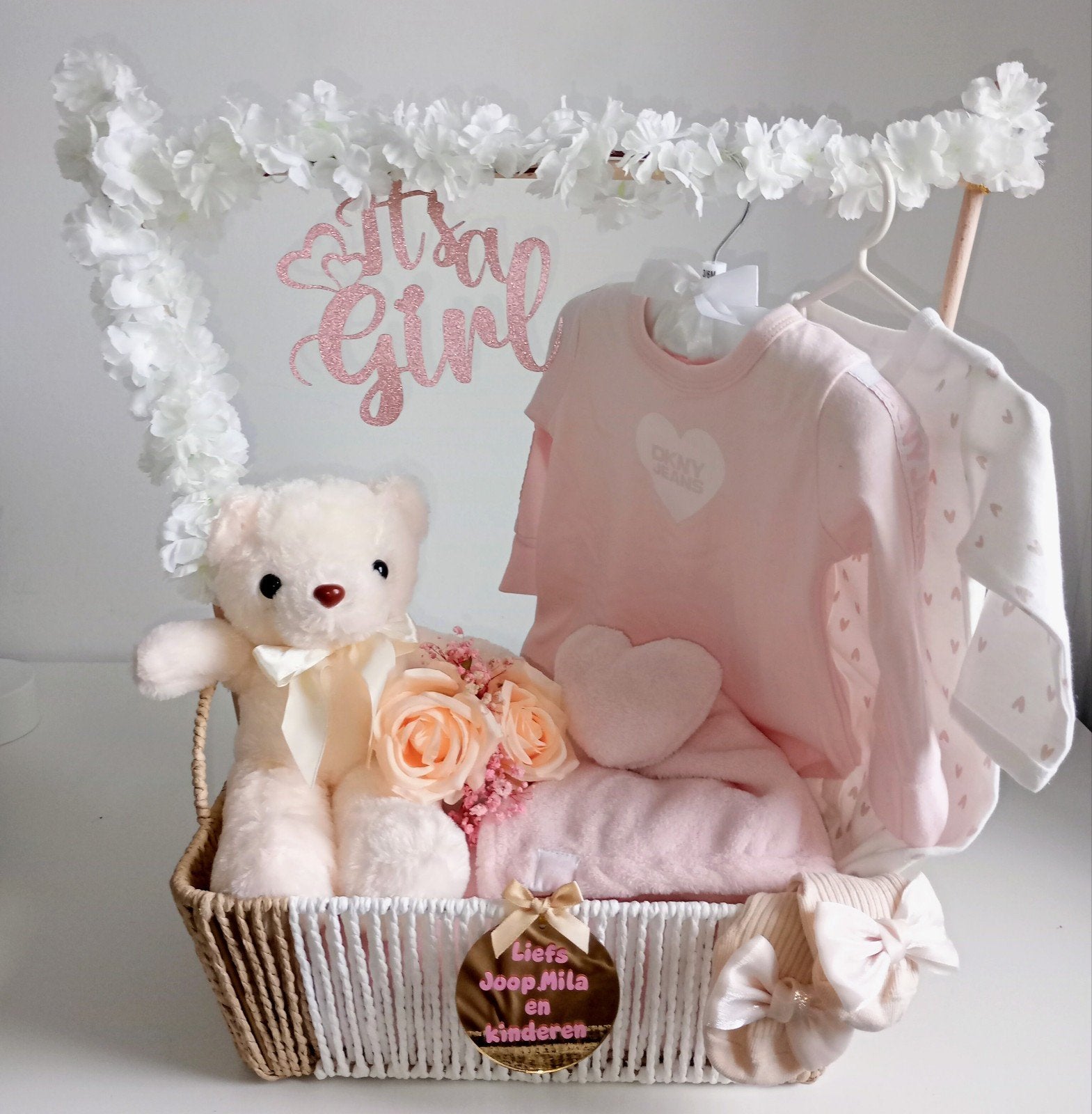 DKNY Cadeau Mand It's A Girl, Ophalen of Verzenden, Nieuw