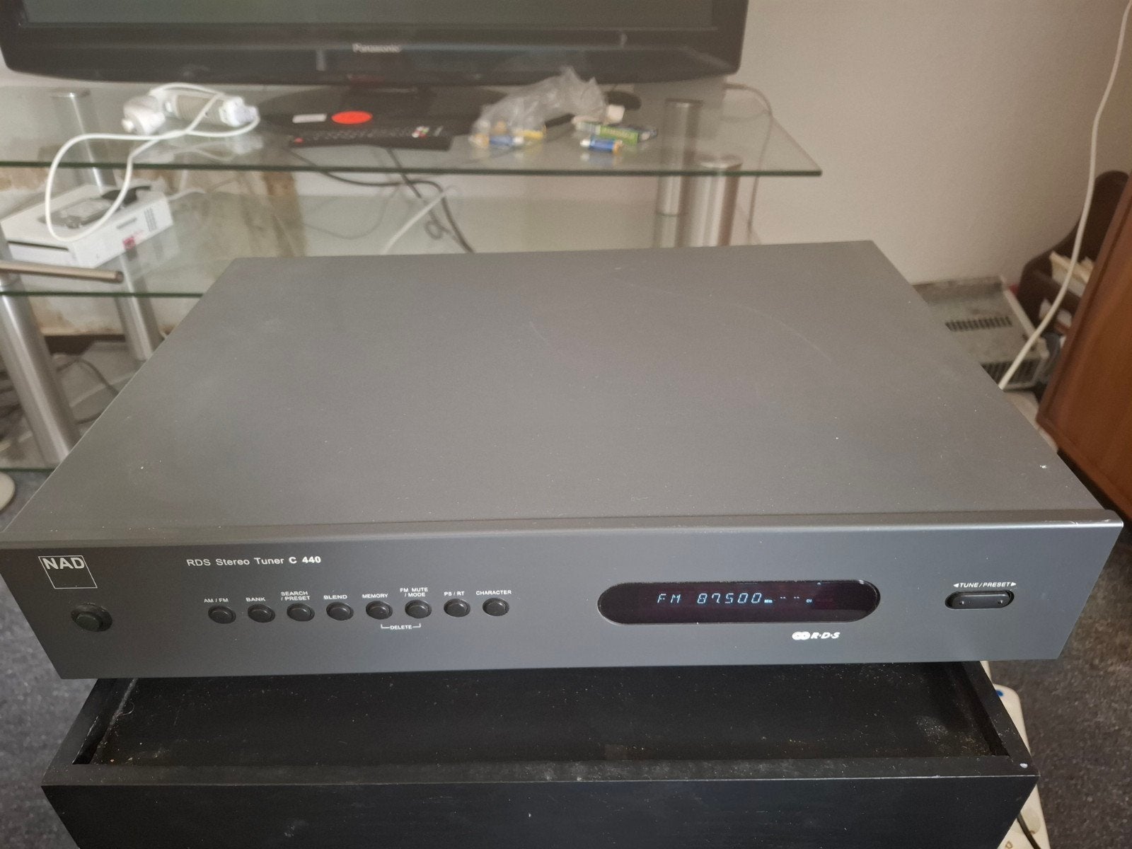 NAD RDS Stereo Tuner C440, Ophalen, Zo goed als nieuw, Analoog