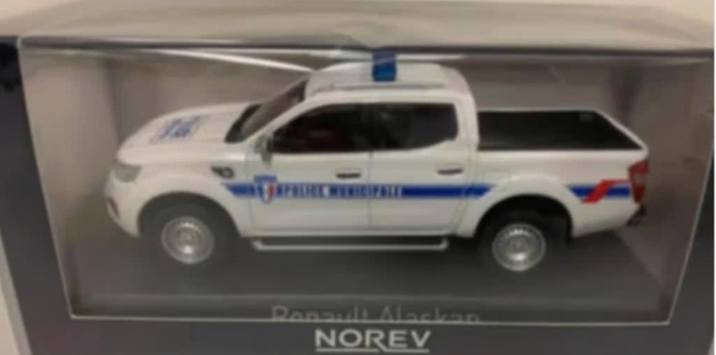 Renault Alaskan '18 Police Municipale 1/43 NOREV ref. 518355, Verzenden, Nieuw, Auto, Norev