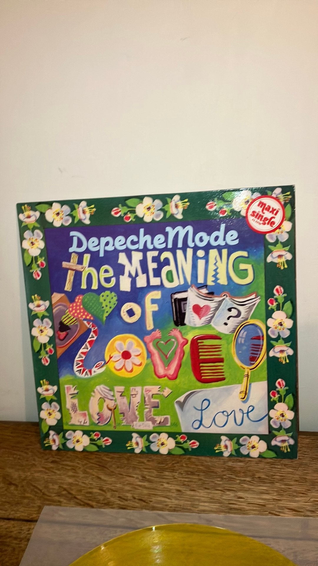 Depeche mode-the meaning of love 12” maxisingle, Speciale editie, Ophalen of Verzenden, Zo goed als nieuw, Pop