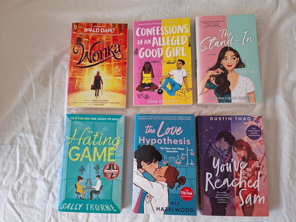 6 Engelse boeken, Ophalen of Verzenden, Zo goed als nieuw, Diverse auteurs, Wereld overig