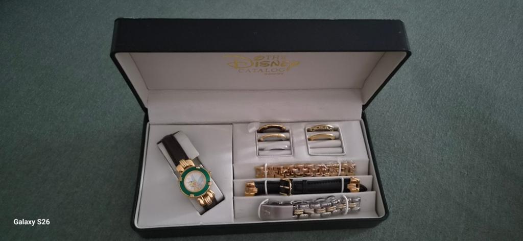 DISNEY Tinkelbel Horloge Set met Verwisselbare Bandjes, Overige merken, Overige materialen, Polshorloge, Overige materialen
