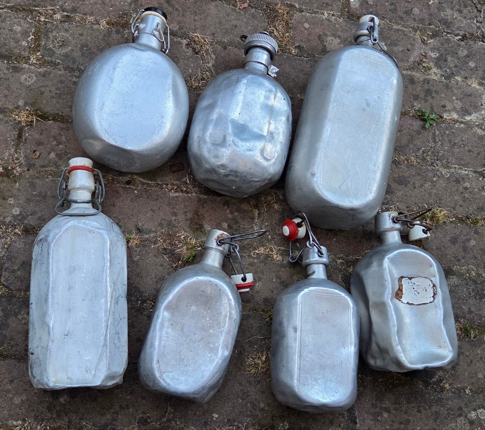 Verzameling aluminium veldflessen, Verzamelen, Ophalen of Verzenden, Overige typen