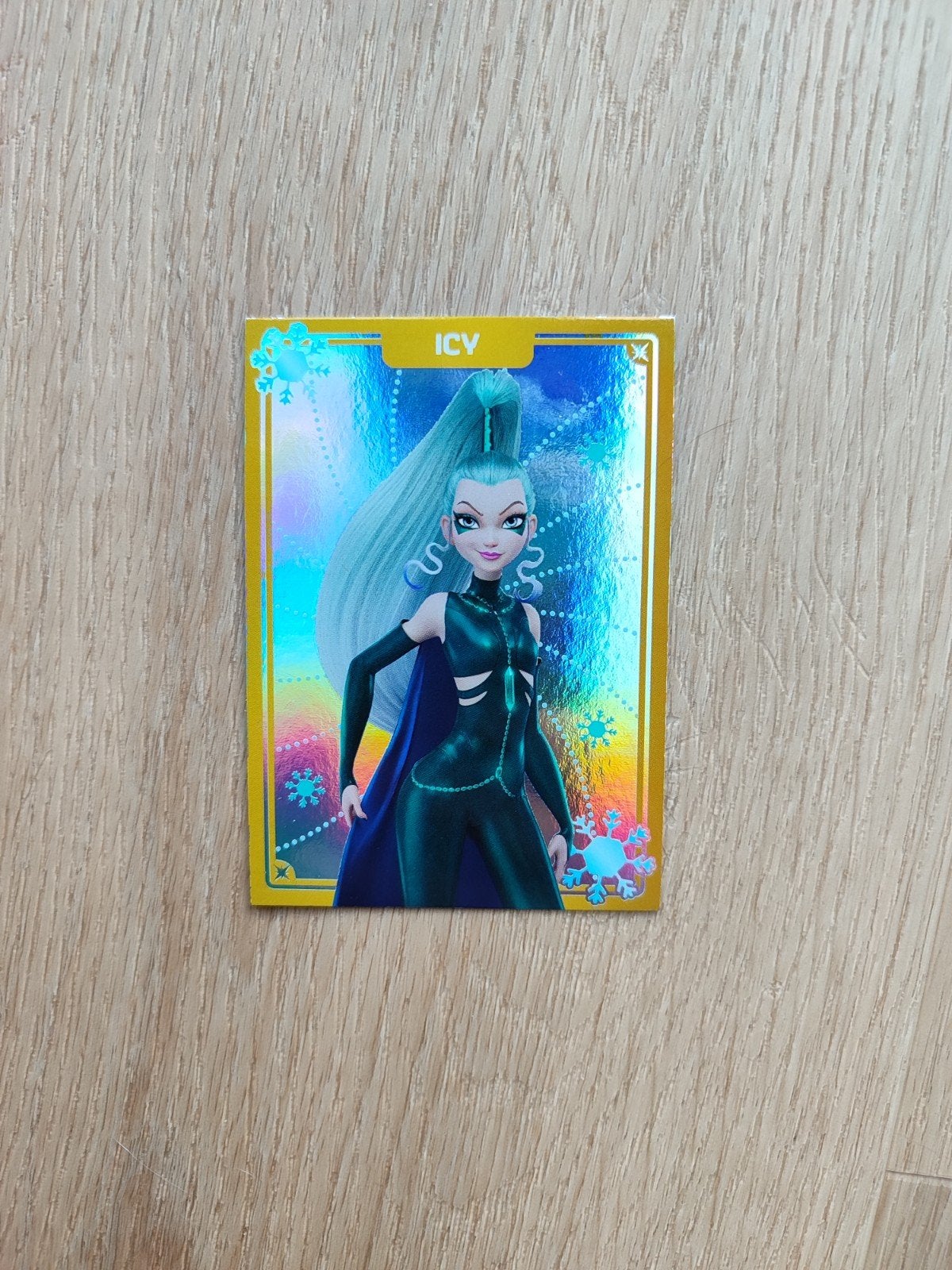 Winx Club The Magic Is Back Icy Limited Edition Foil Kaart, Ophalen of Verzenden, Nieuw, Losse kaart, Foil
