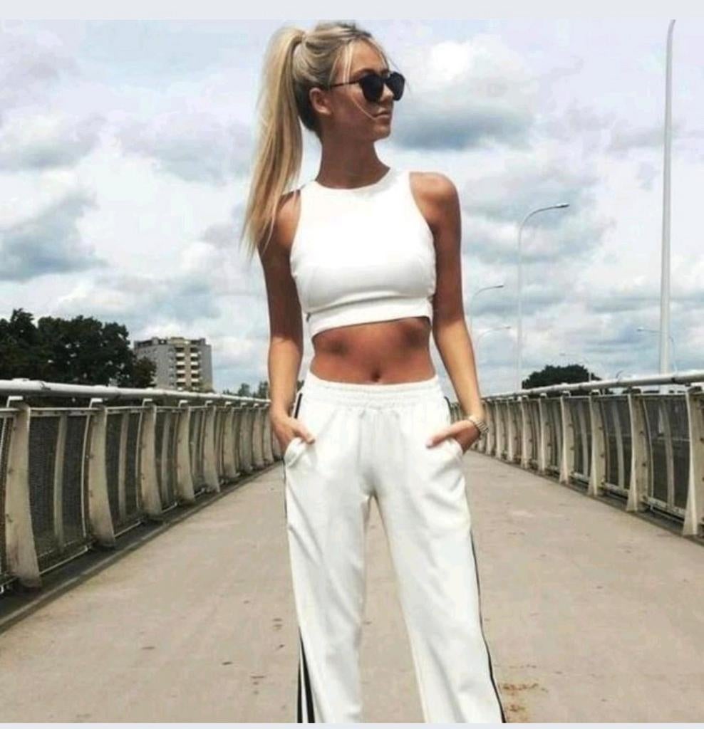 Nieuwe hagelwitte Chicwish Top maat S - Zonder Mouw, Wit, Nieuw, Ophalen of Verzenden, Maat 36 (S)