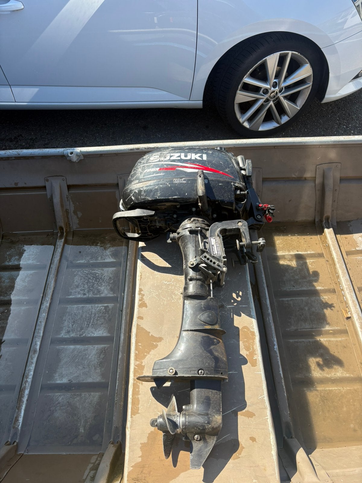 Aluminium boot 4 mtr zonder motor!!!!!!!, Ophalen, Gebruikt, 4 m, Tot 10 pk