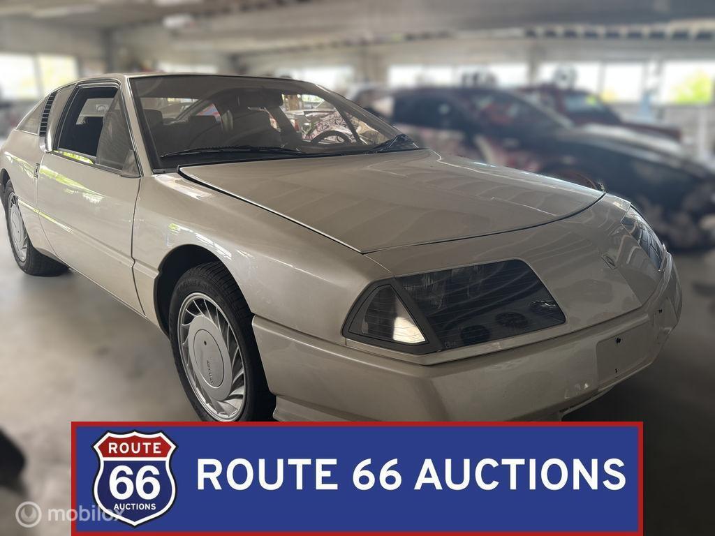Renault Alpine V6 GT | 1987 | Route 66 Auctions, Auto's, Oldtimers, Overige carrosserieën, Renault, Zwart, Bedrijf