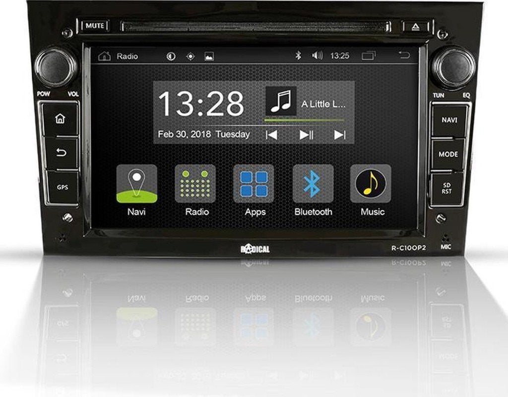 Radical R-C10OP2 Android autoradio voor Opel ,Zafira B,, Ophalen of Verzenden, Nieuw
