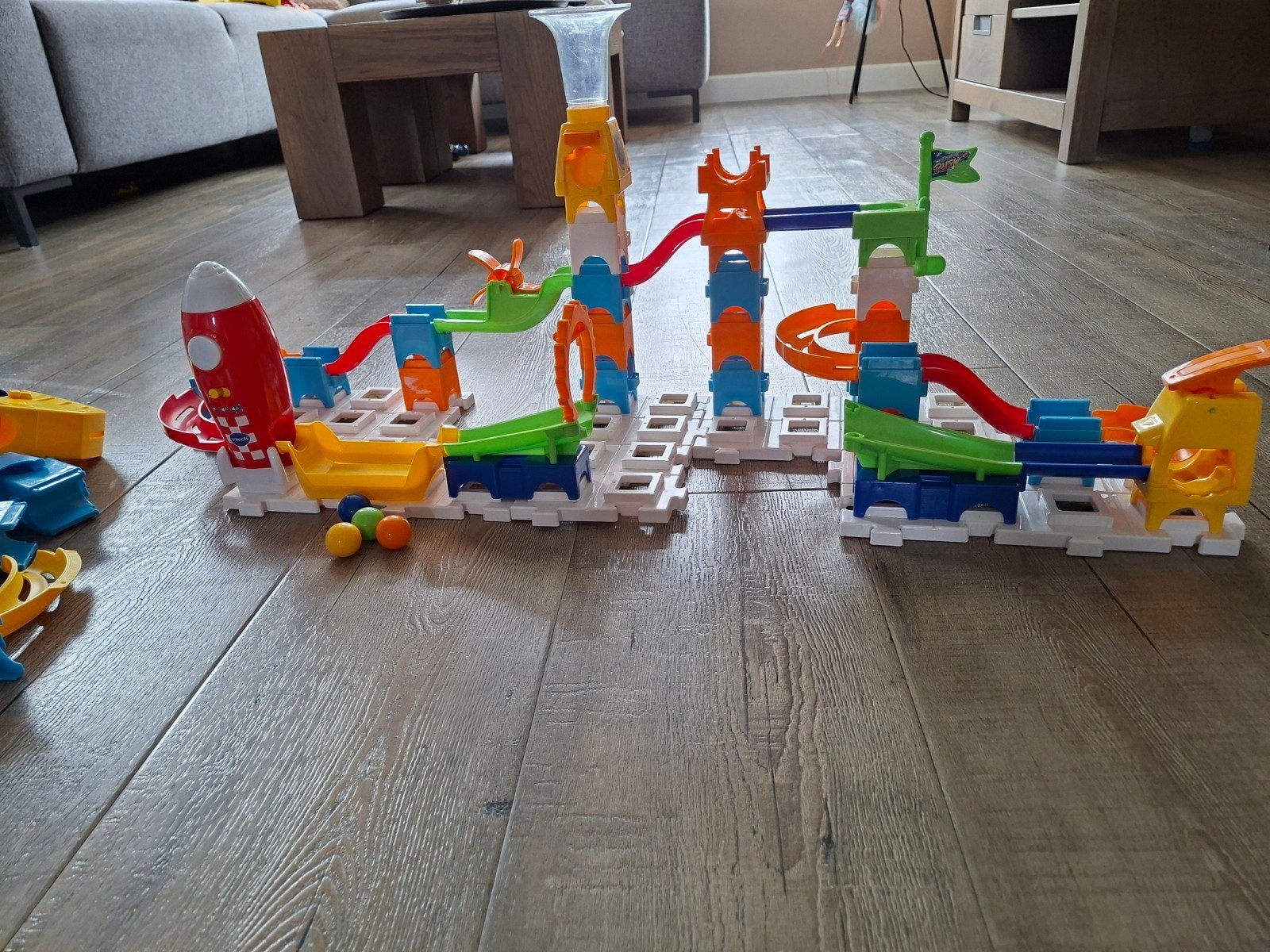 Vtech Knikkerbaan Set compleet., Ophalen, Gebruikt, Overige merken