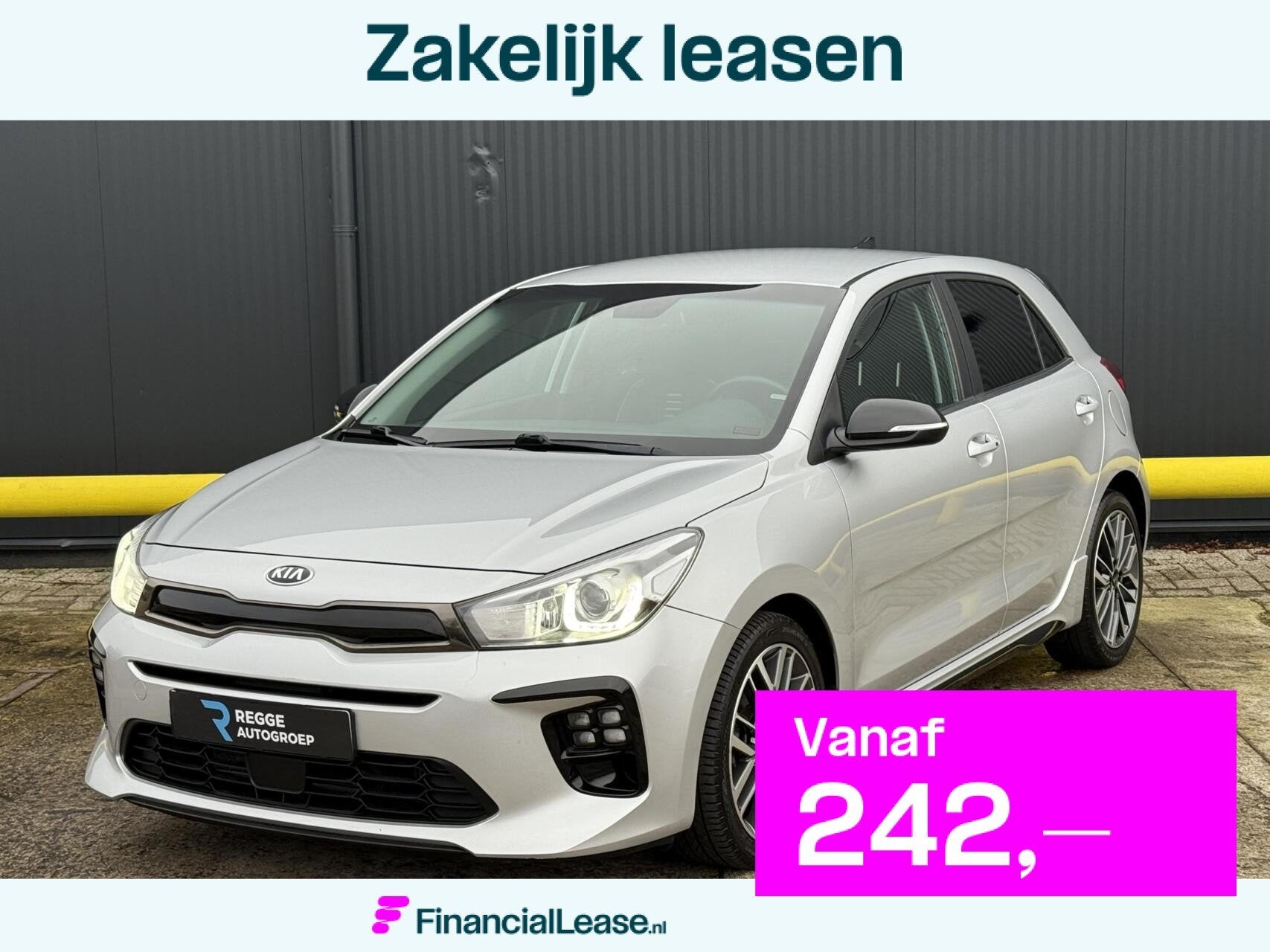 Kia Rio 1.0 T-GDi MHEV GT-Line AUTOMAAT | TOPSTAAT |, Gebruikt, Bedrijf, 3 cilinders, Rio