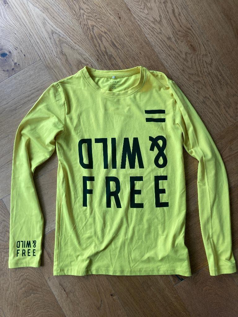longsleeve Name It maat 134-140, Kinderen en Baby's, Kinderkleding | Maat 140, Ophalen of Verzenden, Zo goed als nieuw, Shirt of Longsleeve