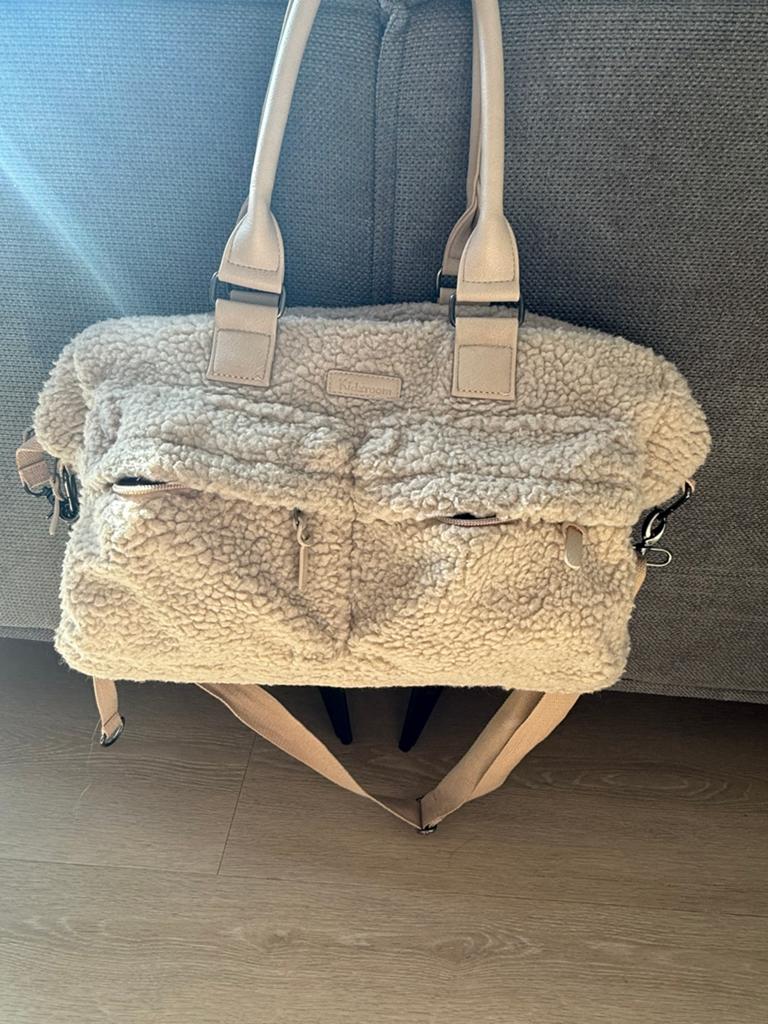 Luiertas bijna nieuw!, Ophalen of Verzenden, Zo goed als nieuw, Beige