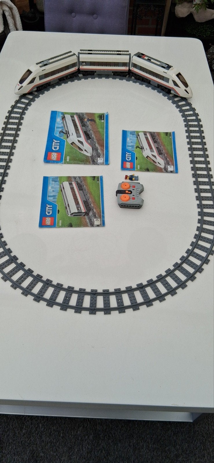 Lego trein set 60051, Kinderen en Baby's, Lego, Ophalen of Verzenden, Inclusief instructies, City