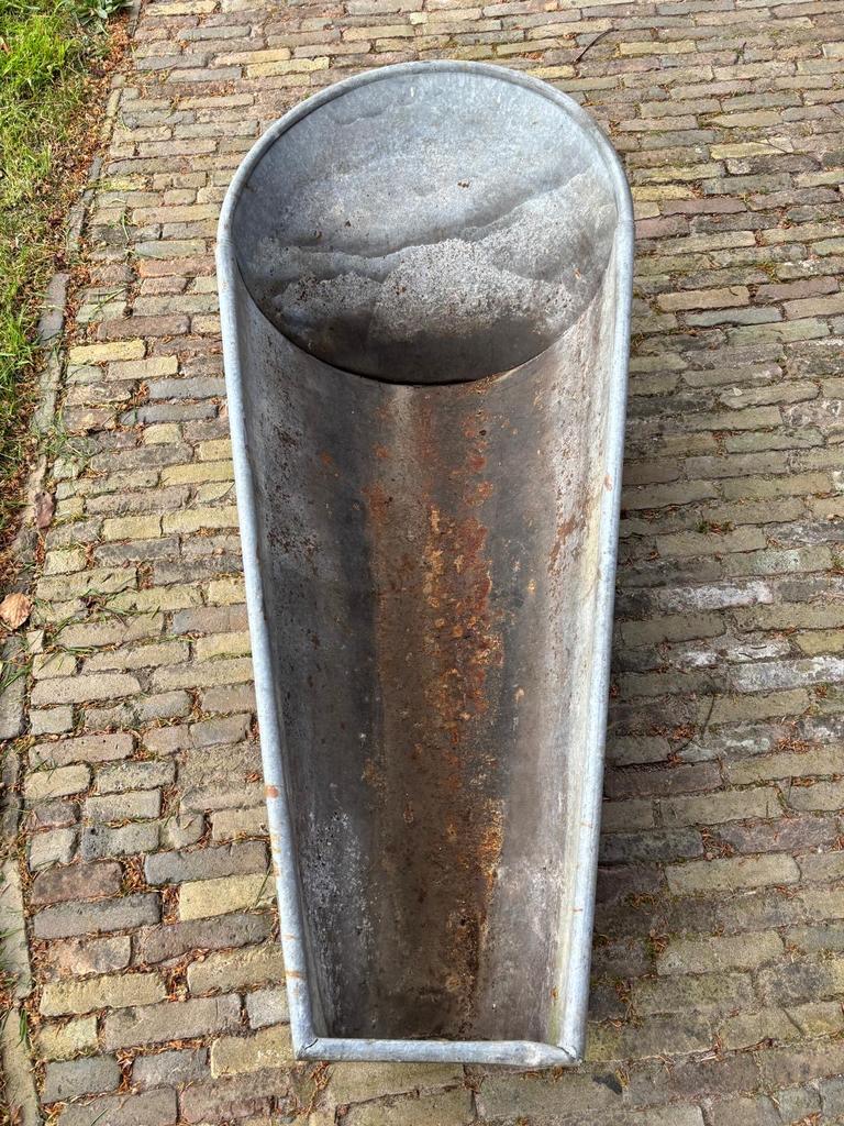 Vintage Zinken Badkuip - 1,50 x 0,60 m, Ophalen