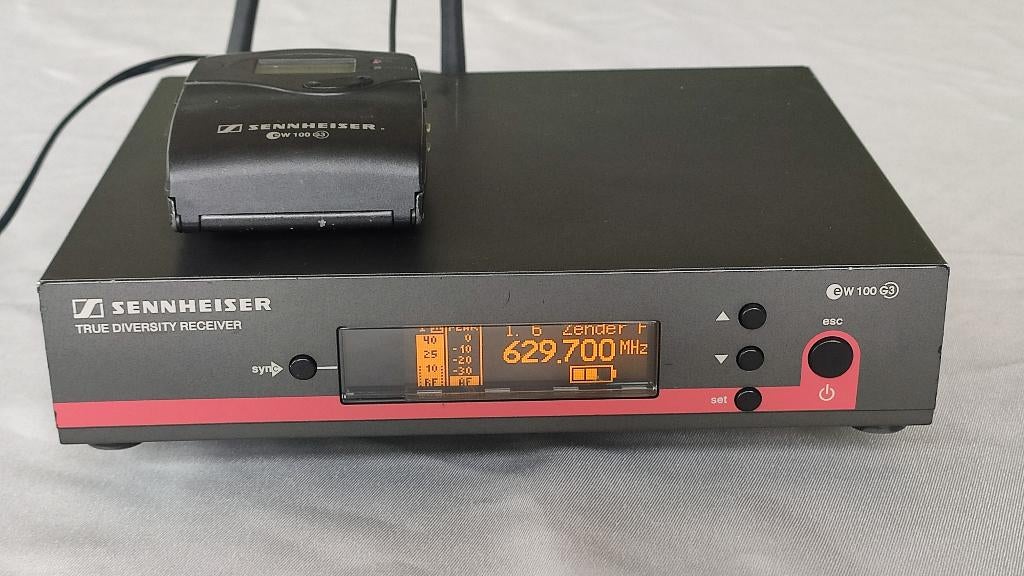 Sennheiser EW100 G3, Muziek en Instrumenten, Microfoons, Ophalen of Verzenden, Gebruikt, Overige typen, Draadloos