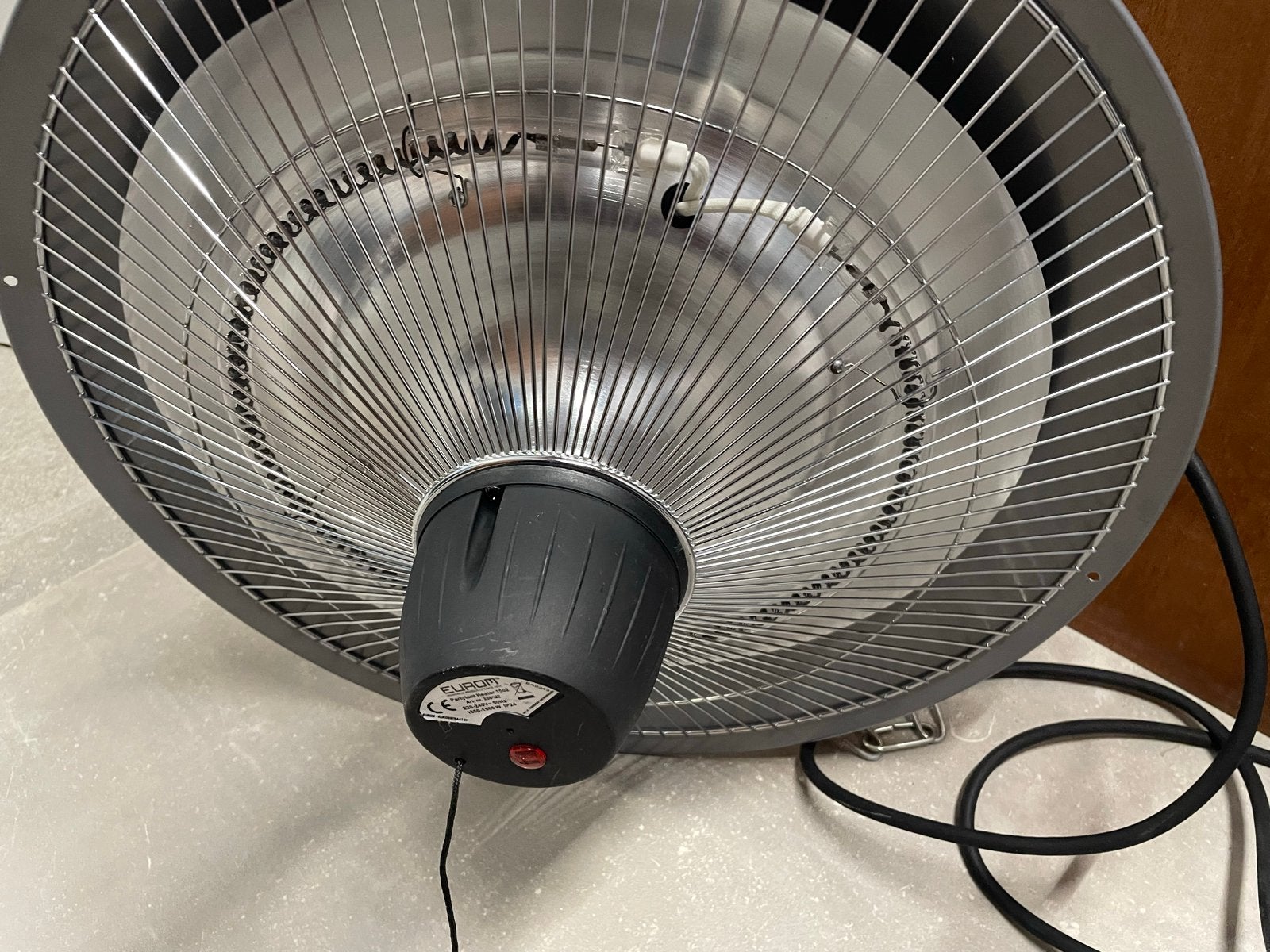 Eurom Heater 1500W - Elektrische Terrasverwarmer, Huis en Inrichting, Kachels, Ophalen, Gebruikt, Overige soorten, Elektrisch