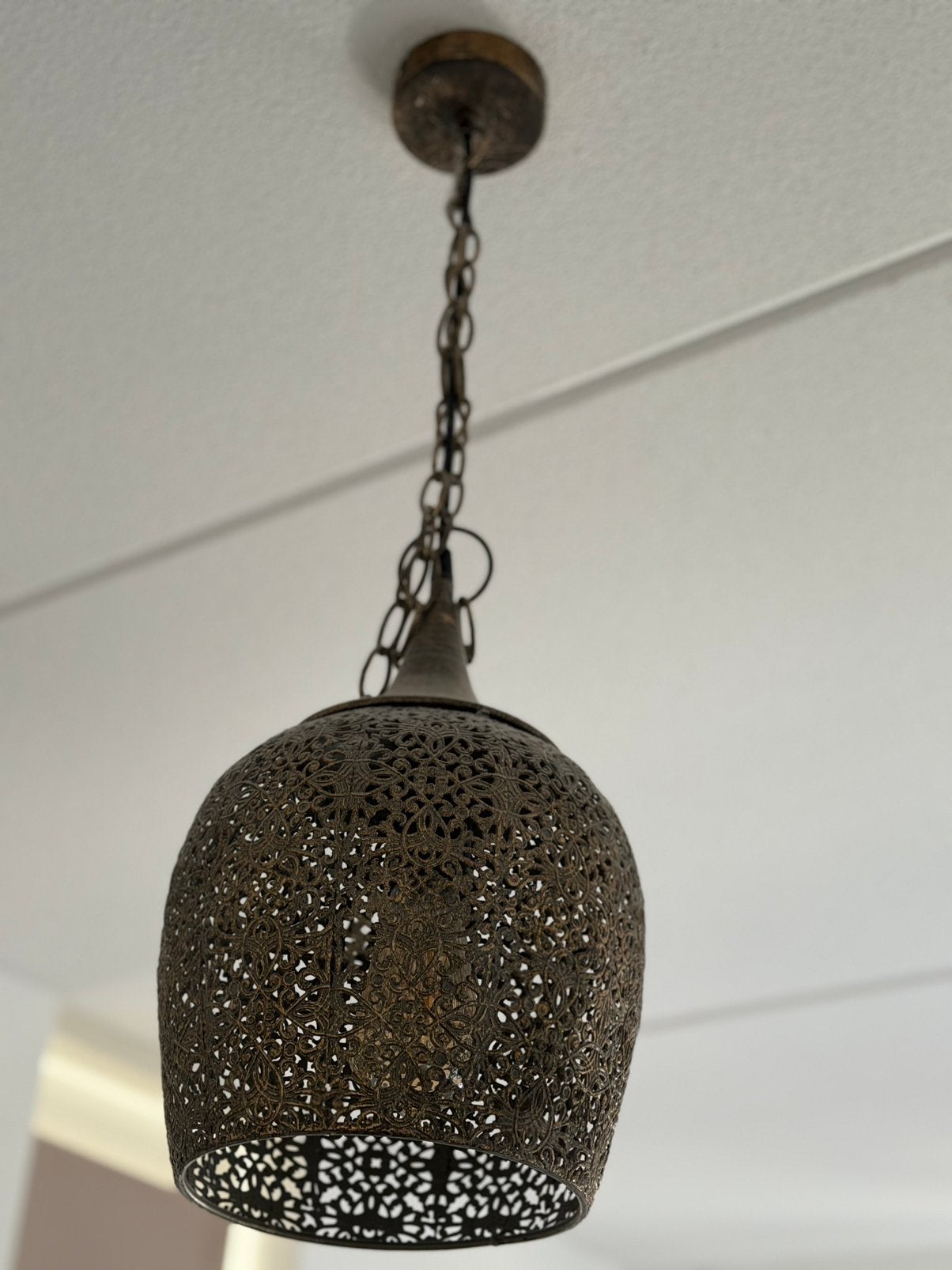 Oosterse lamp., Huis en Inrichting, Ophalen of Verzenden, Zo goed als nieuw, Minder dan 50 cm