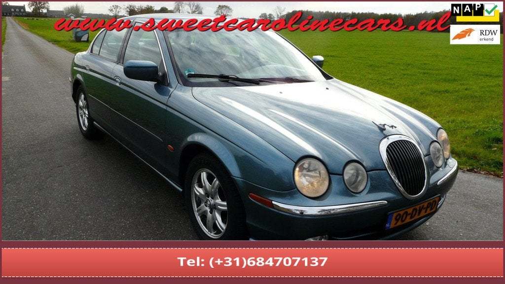 Jaguar S-type 3.0 V6,Youngtimer, Auto's, Jaguar, Bedrijf, Te koop, S-Type, ABS, Airbags, Airconditioning, Alarm, Automatische klimaatregeling