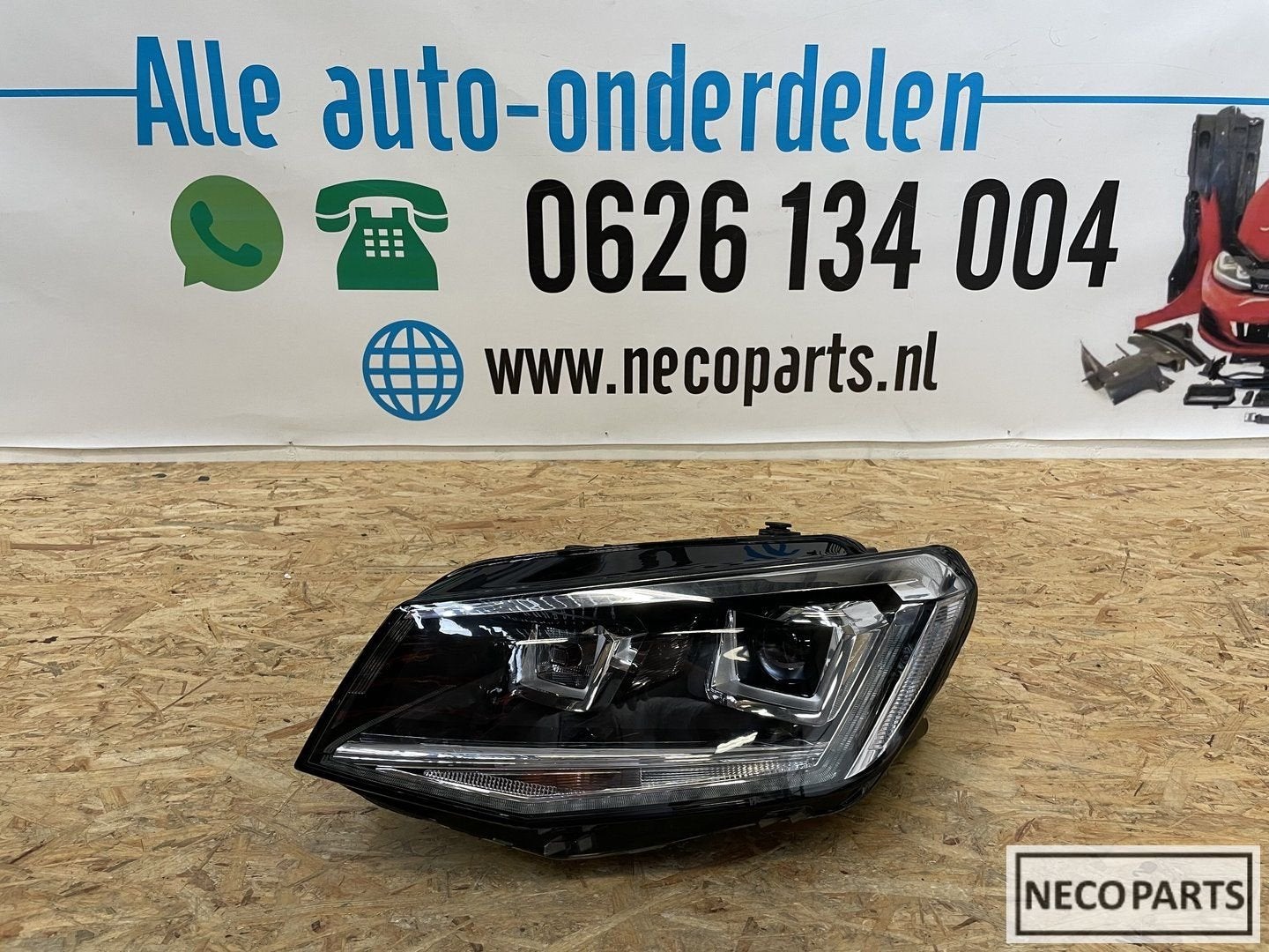 VW CADDY 2K 2K1 2K5 FACELIFT XENON LED KOPLAMP 2K1941031B, -, -, -
