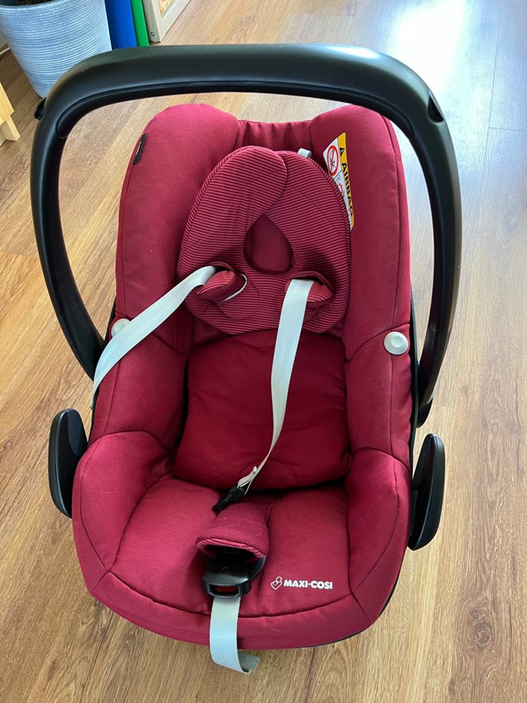 Maxi Cosi Pebble (zonder isofix), Kinderen en Baby's, Autostoeltjes, Ophalen of Verzenden, 0 t/m 13 kg, Maxi-Cosi, Gebruikt