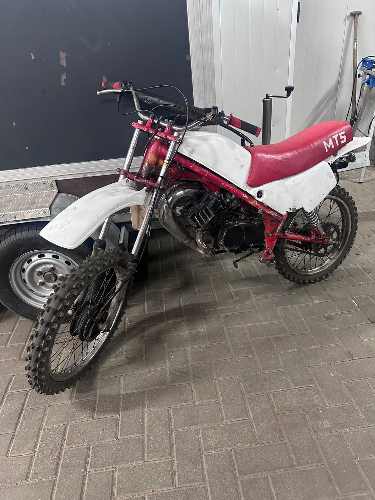 Honda MT5 crosser, Fietsen en Brommers, Brommers | Crossbrommers, Ophalen, Zo goed als nieuw, Honda