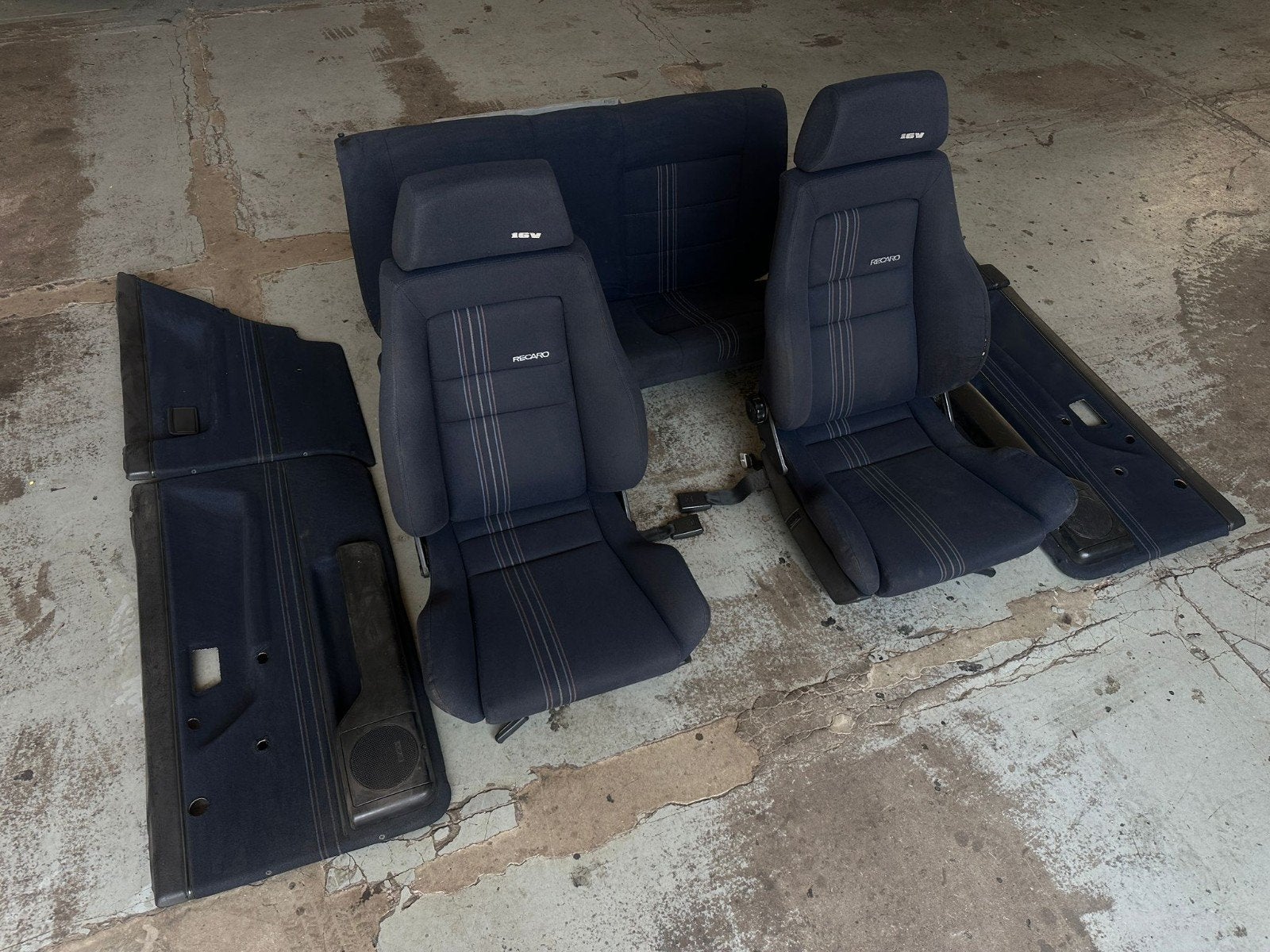 Recaro interieur Volkswagen Golf mk2, Ophalen, Volkswagen, Nvt, Nvt