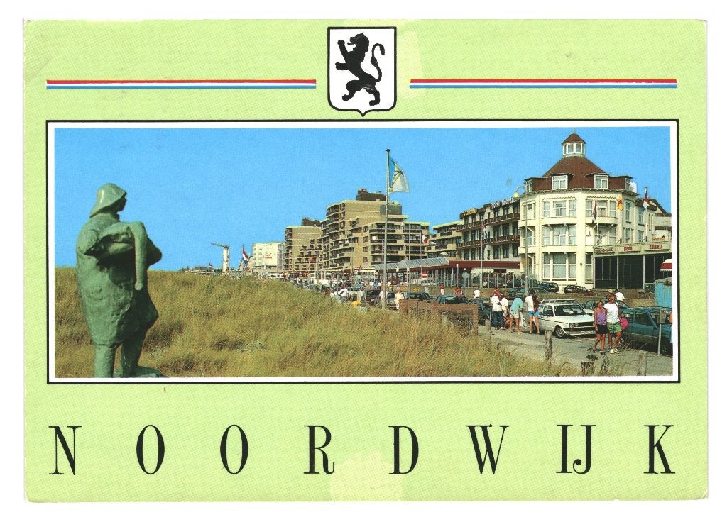 42619 Noordwijk 80+ ZH Gelopen met Postzegel, Verzamelen, Ophalen of Verzenden, 1980 tot heden, Gelopen, Zuid-Holland