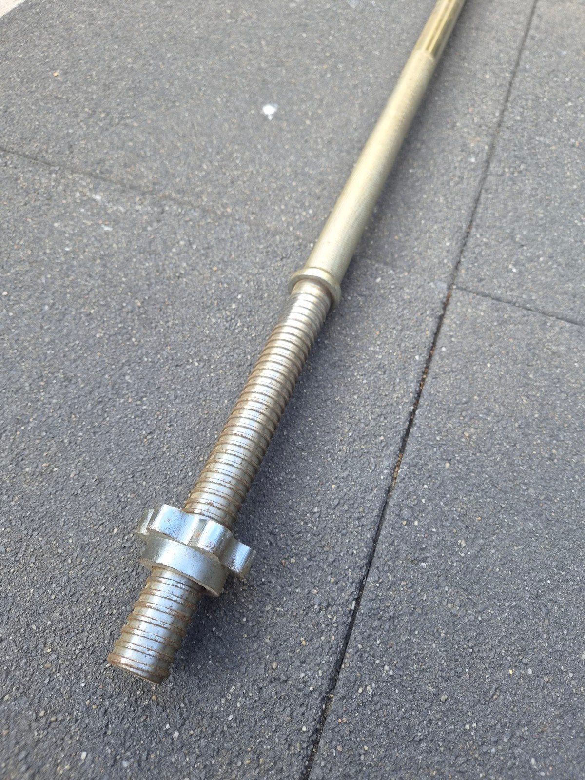 Halterstang 160cm x 30mm - Zonder Gewichten, Sport en Fitness, Fitnessmaterialen, Ophalen of Verzenden, Halterstangen