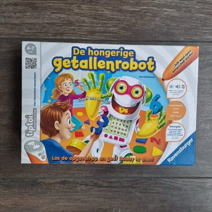 Tiptoi De Hongerige Getallenrobot, Kinderen en Baby's, Ophalen of Verzenden, Gebruikt, Rekenen