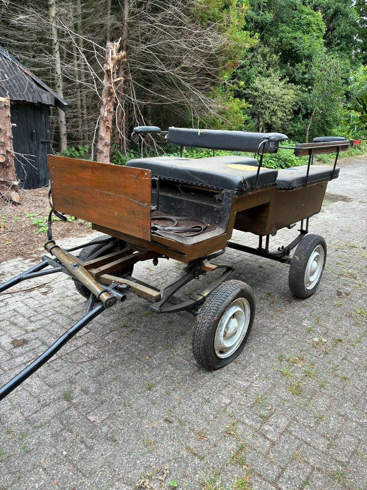 Paarde / pony wagen Schuur vonds, Ophalen