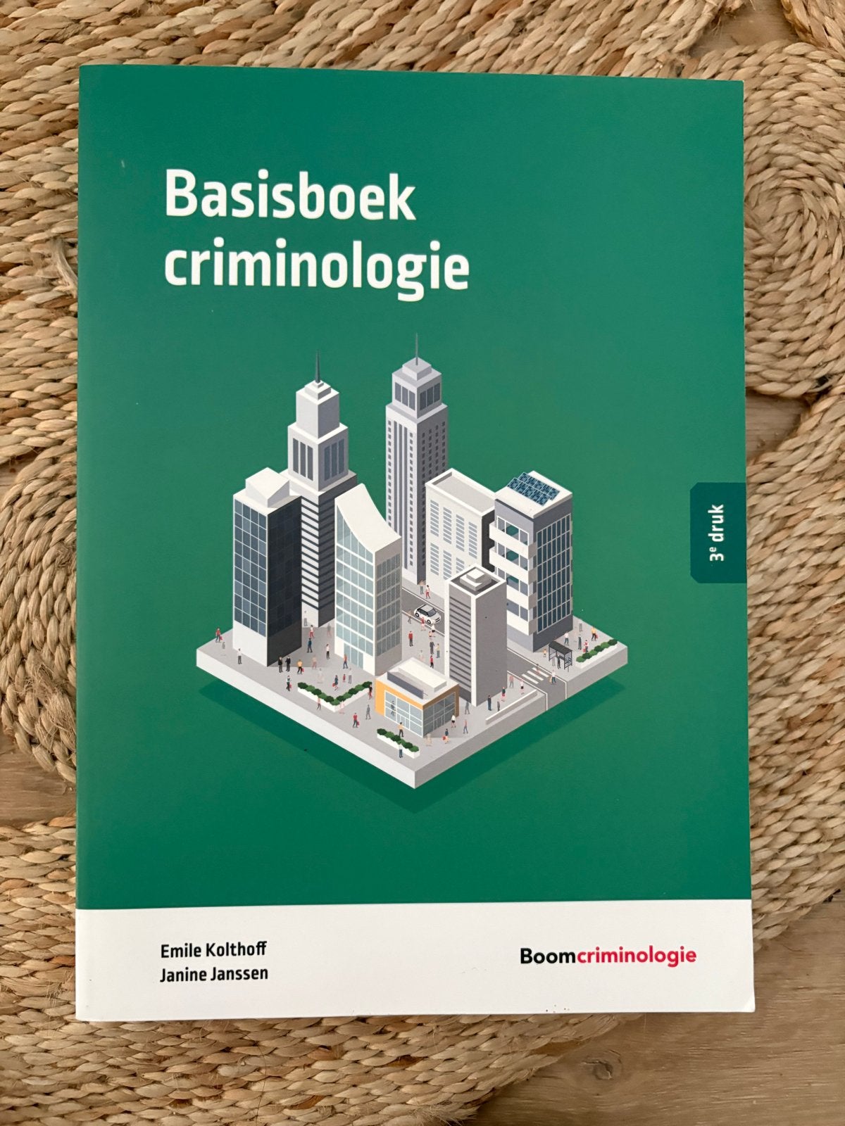 Basisboek criminologie - Emile Kolthoff & Janine Janssen, Boeken, Ophalen of Verzenden, Gamma, Zo goed als nieuw, HBO