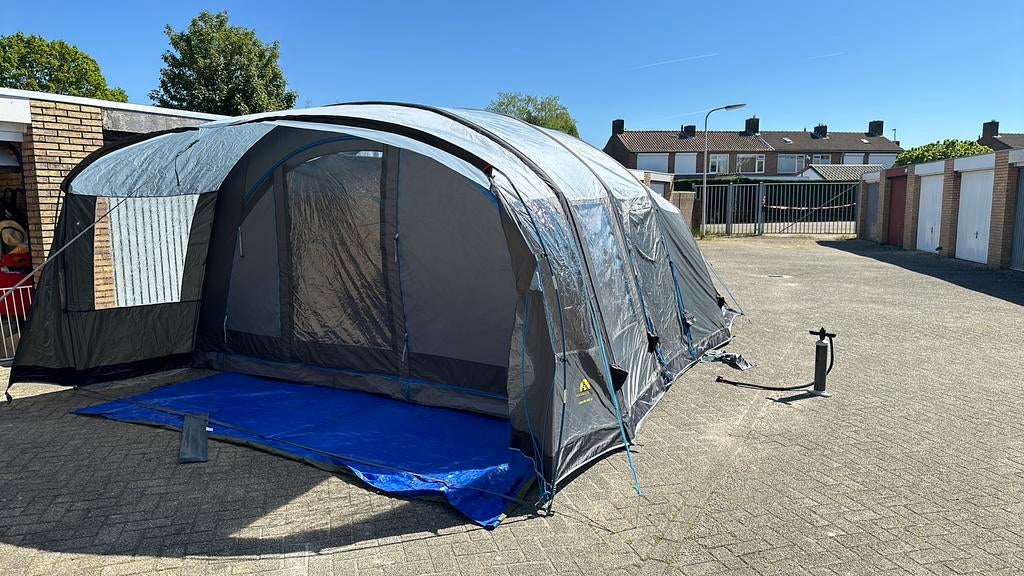 Safarica hills 440 air tent, Ophalen, Zo goed als nieuw, Tot en met 6