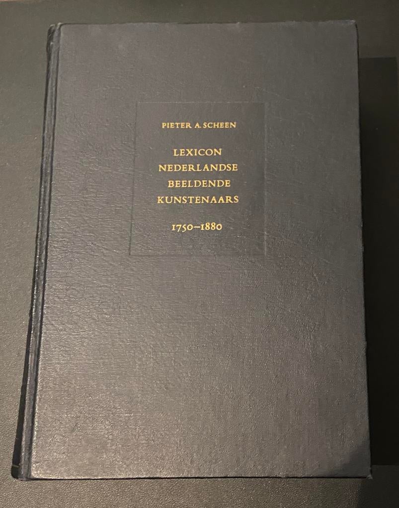 Lexicon Nederlandse beeldend kunstenaars 1750-1880, Ophalen of Verzenden, Zo goed als nieuw, Schilder- en Tekenkunst