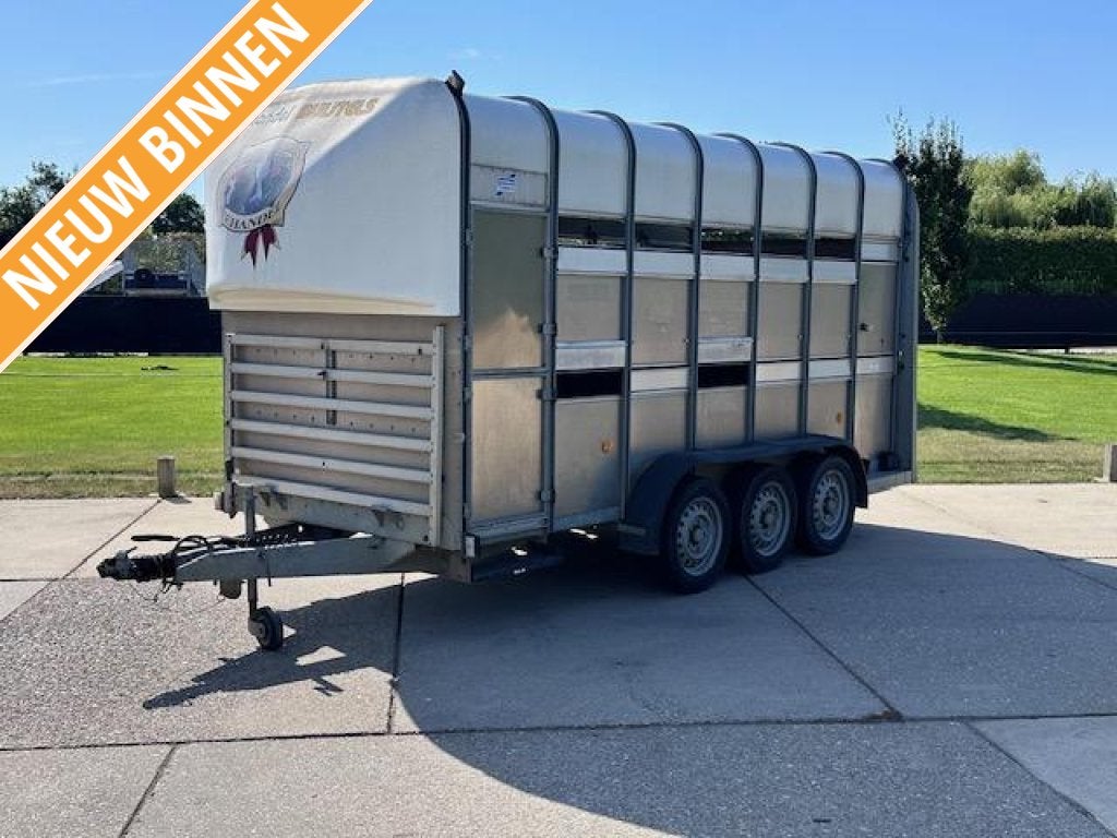 IFOR Williams Trailer dubbel dek / Veetrailer schapentrailer, Gebruikt