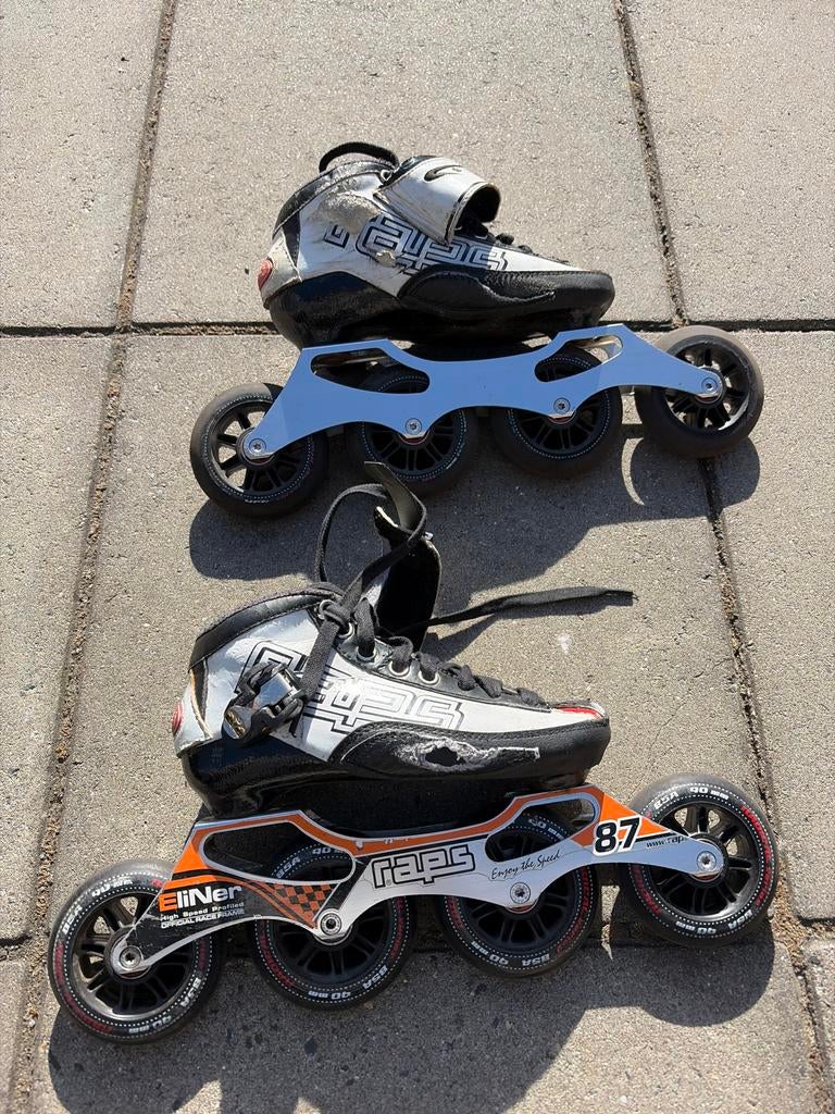 Raps skeelers maat 34, Sport en Fitness, Skeelers, Ophalen, Gebruikt, Inline skates 4 wielen, Overige merken