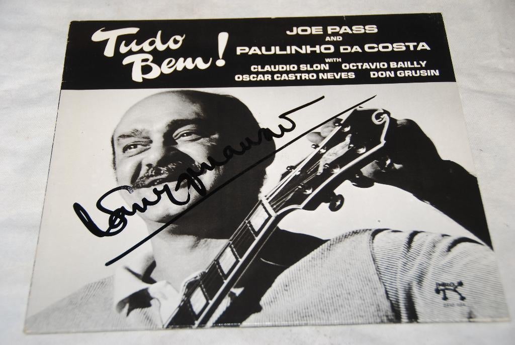 Joe Pass And Paulinho Da Costa – Tudo Bem LP Vinyl, Cd's en Dvd's, Vinyl | Jazz en Blues, 1960 tot 1980, Gebruikt, 12 inch, Jazz