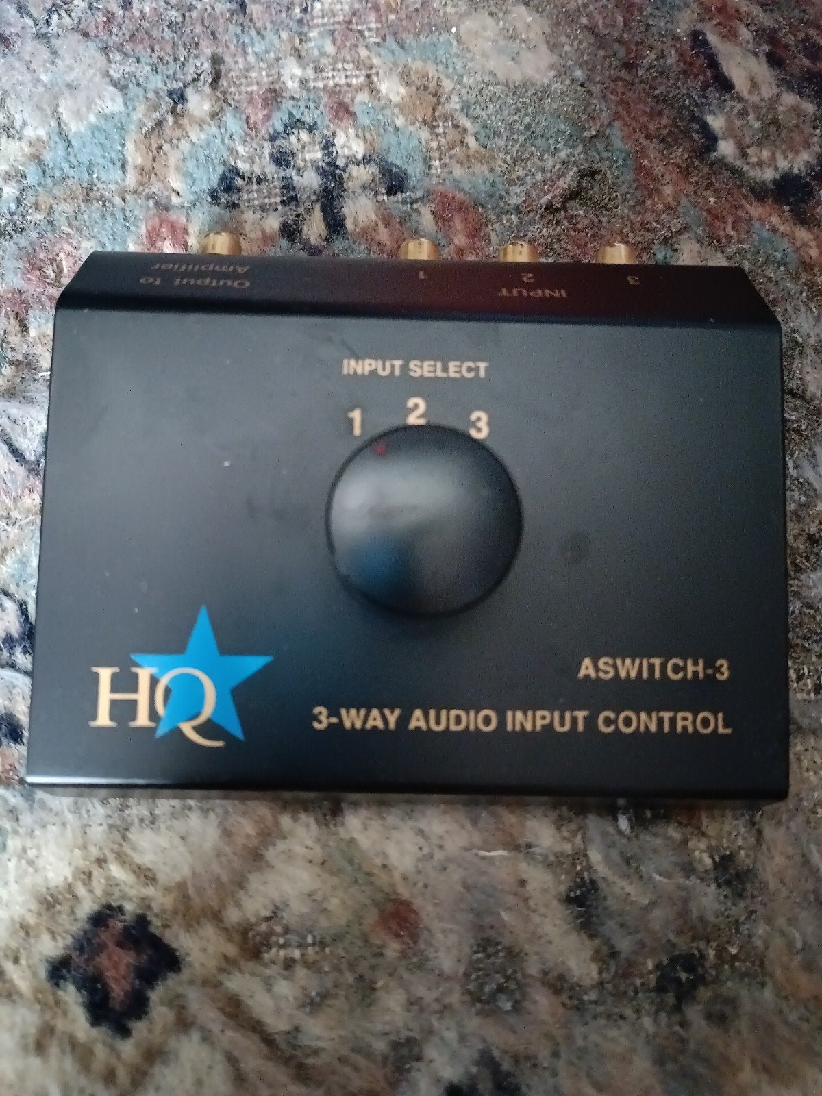 HQ ASwitch-3 3-weg Audio Input Selector, Ophalen