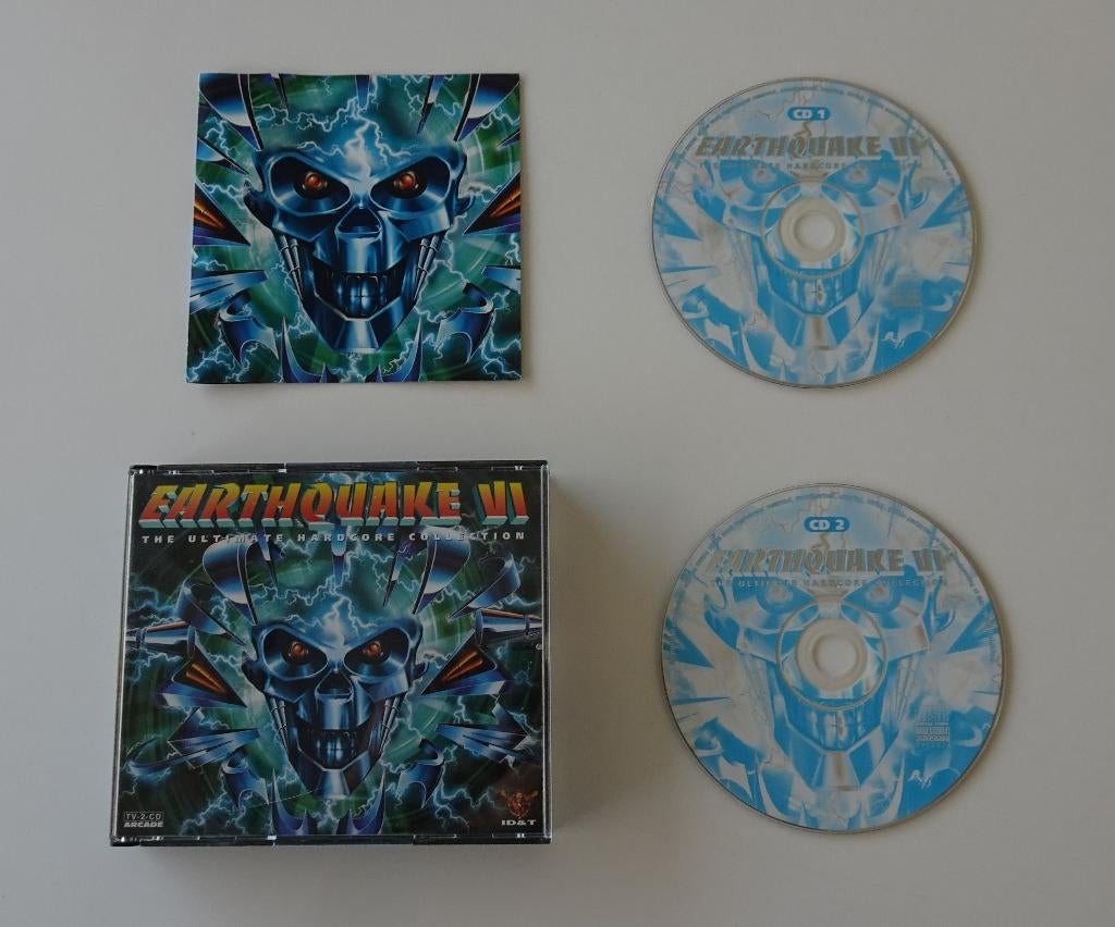 Earthquake VI The Ultimate Hardcore Collection - 2xCD 1997, Ophalen, Zo goed als nieuw