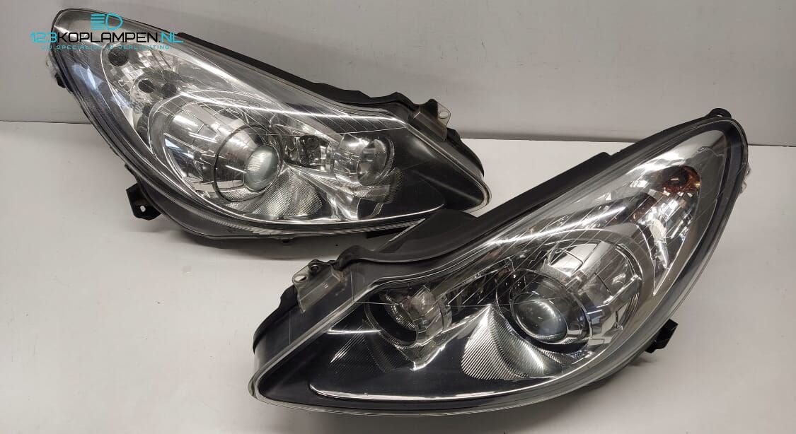 Opel Corsa D Xenon koplamp links rechts, Gebruikt, -, -, Opel