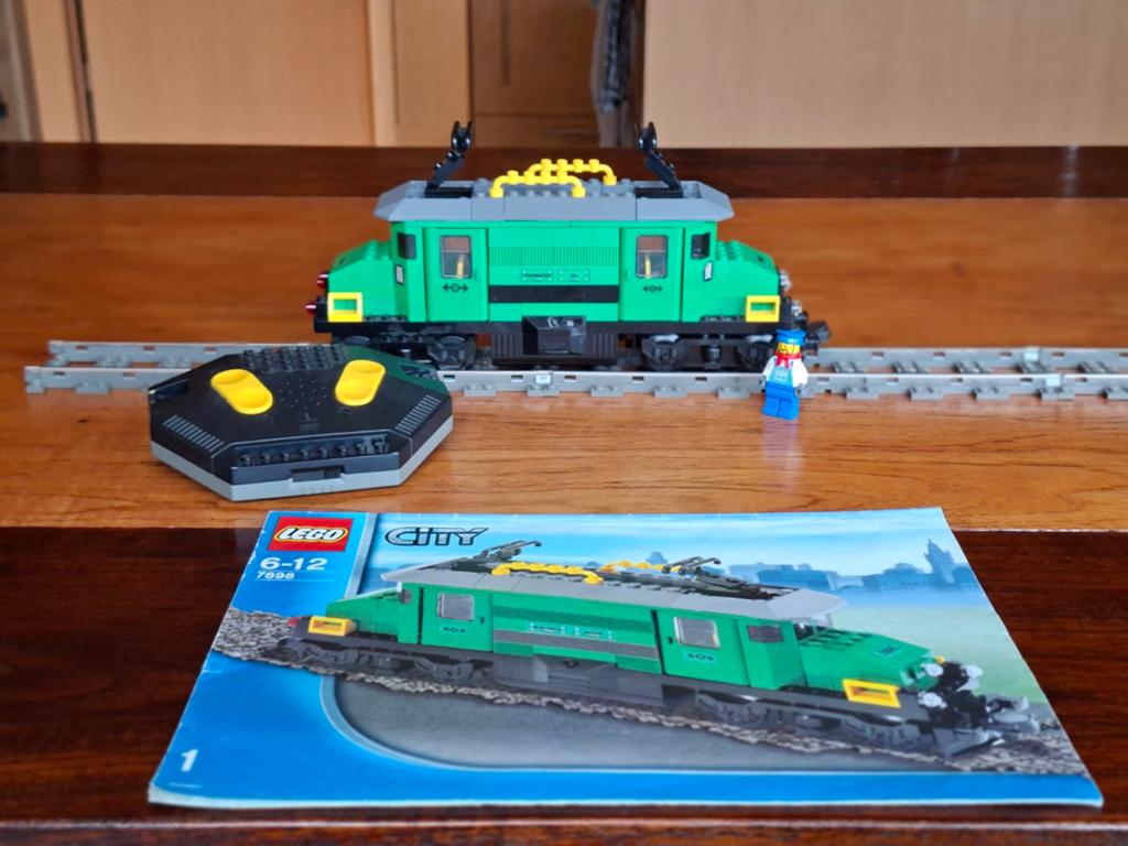 LEGO TREIN 7898 LOCOMOTIEF, Compleet, City, Lego, Ophalen of Verzenden